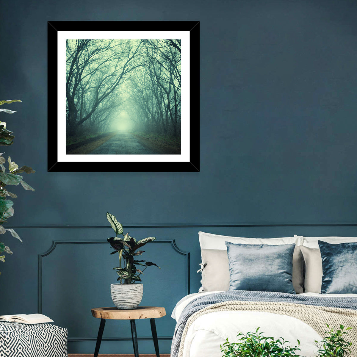 Mysterious Forest Pathway Wall Art