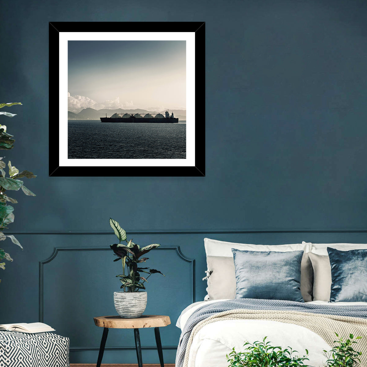 Natural Gas Carrier Ship Wall Art