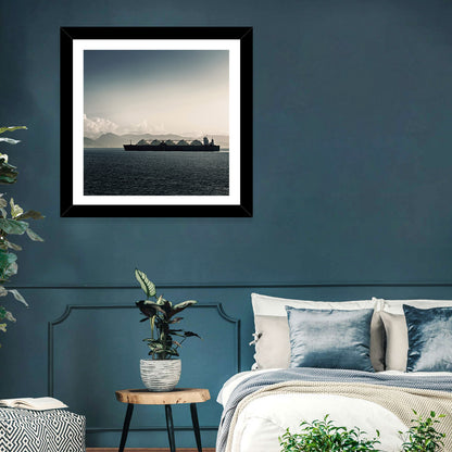 Natural Gas Carrier Ship Wall Art