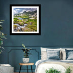 Seven Rila Lakes View Wall Art