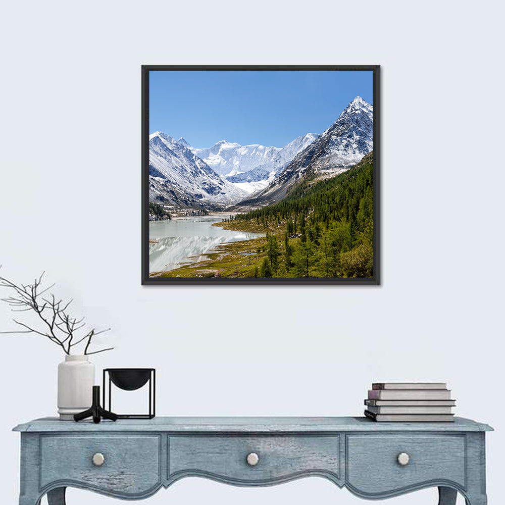Akkem Lake Reflection Wall Art