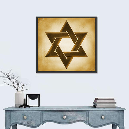 David Star Symbol Wall Art