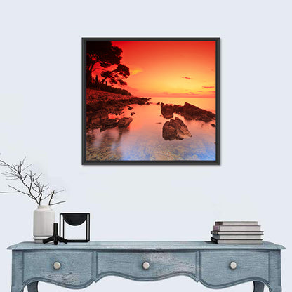 Brac Island Sunset Wall Art