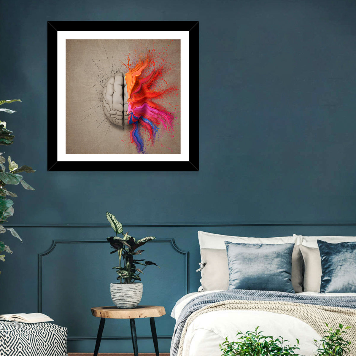 Creative Brain Wall Art
