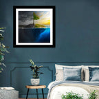 Split Island Tree of Duality Wall Art