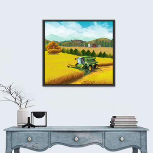 Rural Farm Landscape Wall Art