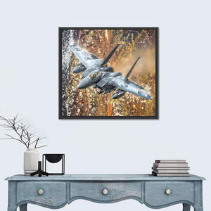 F15 Military Fighter Jet Wall Art