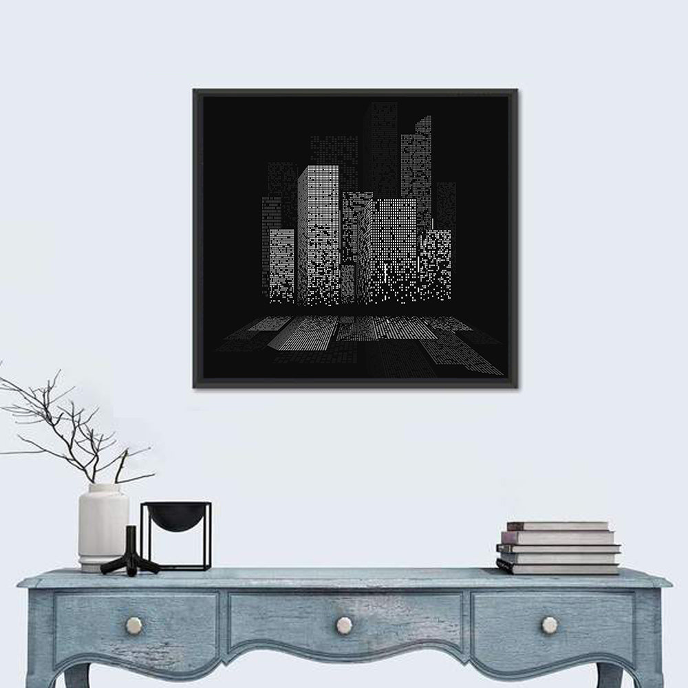 City Lights Abstract Wall Art