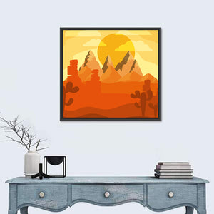 Desert Abstract I Wall Art