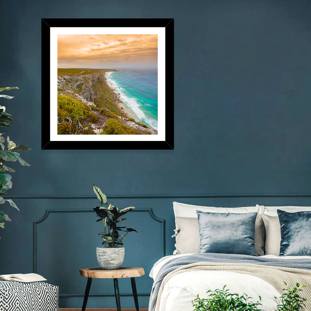 Kangaroo Island Turquoise Cliff Coast Wall Art