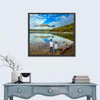 Pyramid Lake Reflection Wall Art