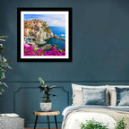 Manarola Cliffside Village Wall Art