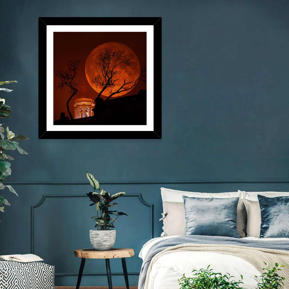Haunted Supermoon Wall Art
