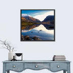 Auger Lake Morning Reflection Wall Art