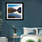 Auger Lake Morning Reflection Wall Art