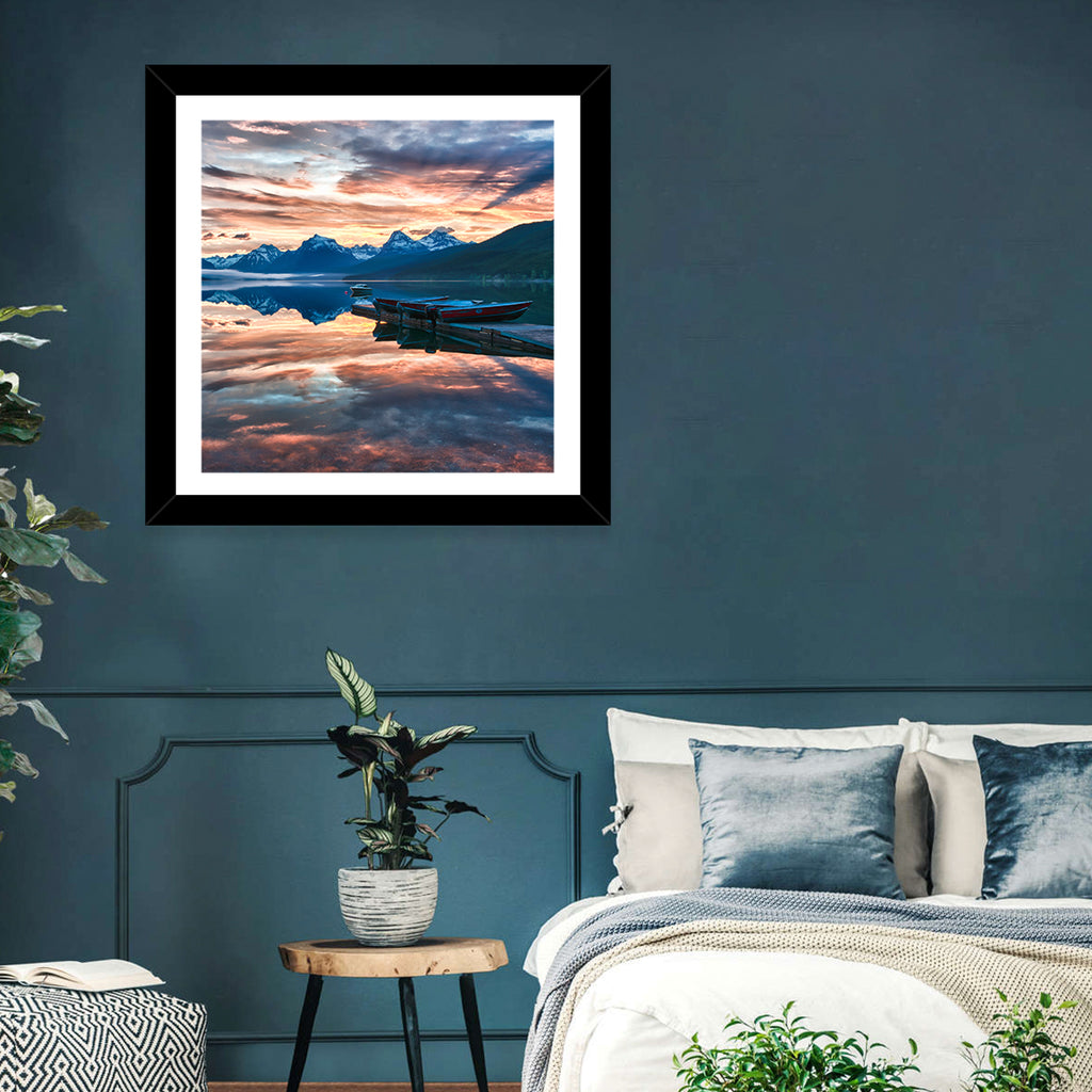 Lake Mcdonald Sunrise Wall Art