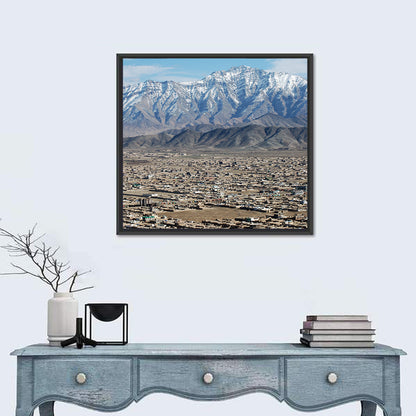 Kabul From Air Wall Art