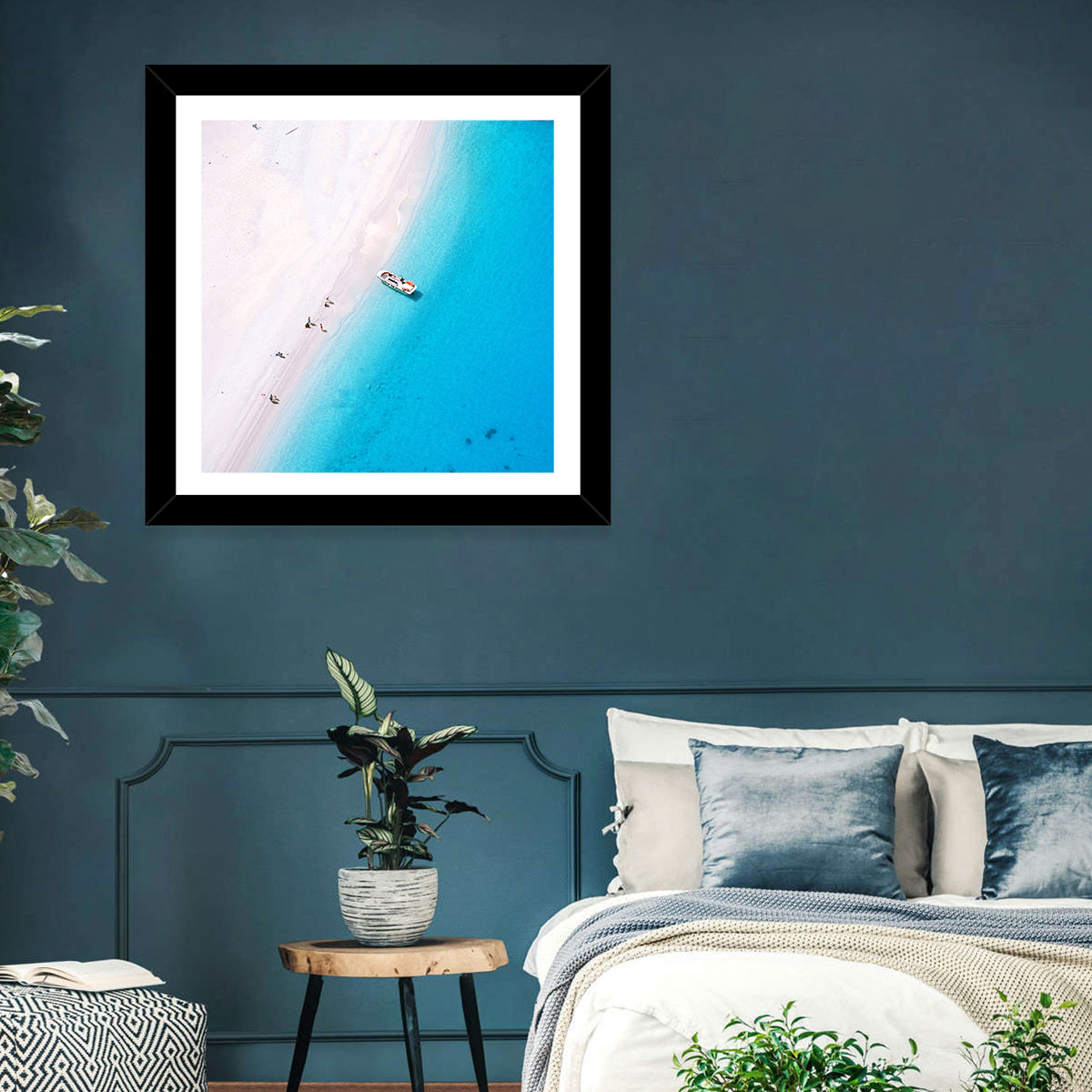 Calm Beach Bay Wall Art
