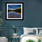 Rainbow Lake at Golden Hour Wall Art