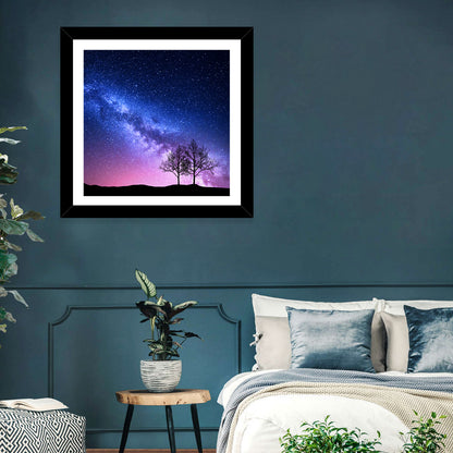 Glowing Milky Way Wall Art