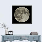Full Moon with Tycho Rays Wall Art