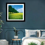 Spring Field of Yellow Flowers Wall Art