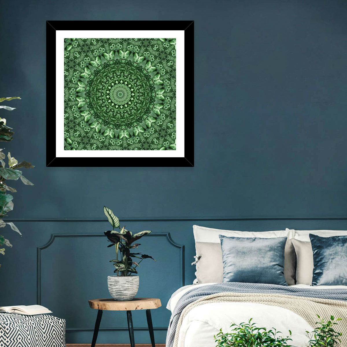 Psychedelic Mandala Wall Art