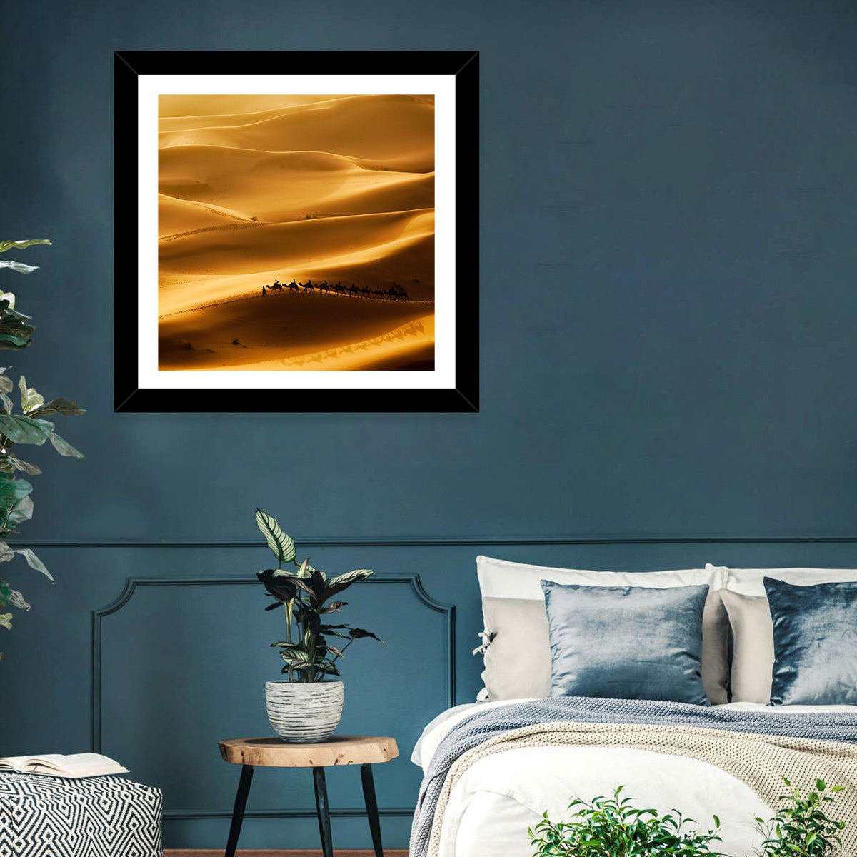 Desert Camel Caravan Wall Art