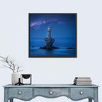 Tourlitis Lighthouse Nightscape Wall Art