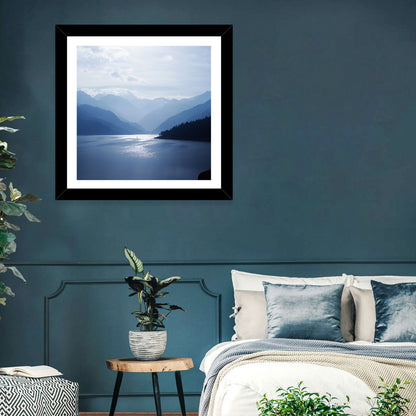 Xinjiang Mountains Lake Wall Art