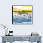 Matanuska Glacier at Sunset Wall Art