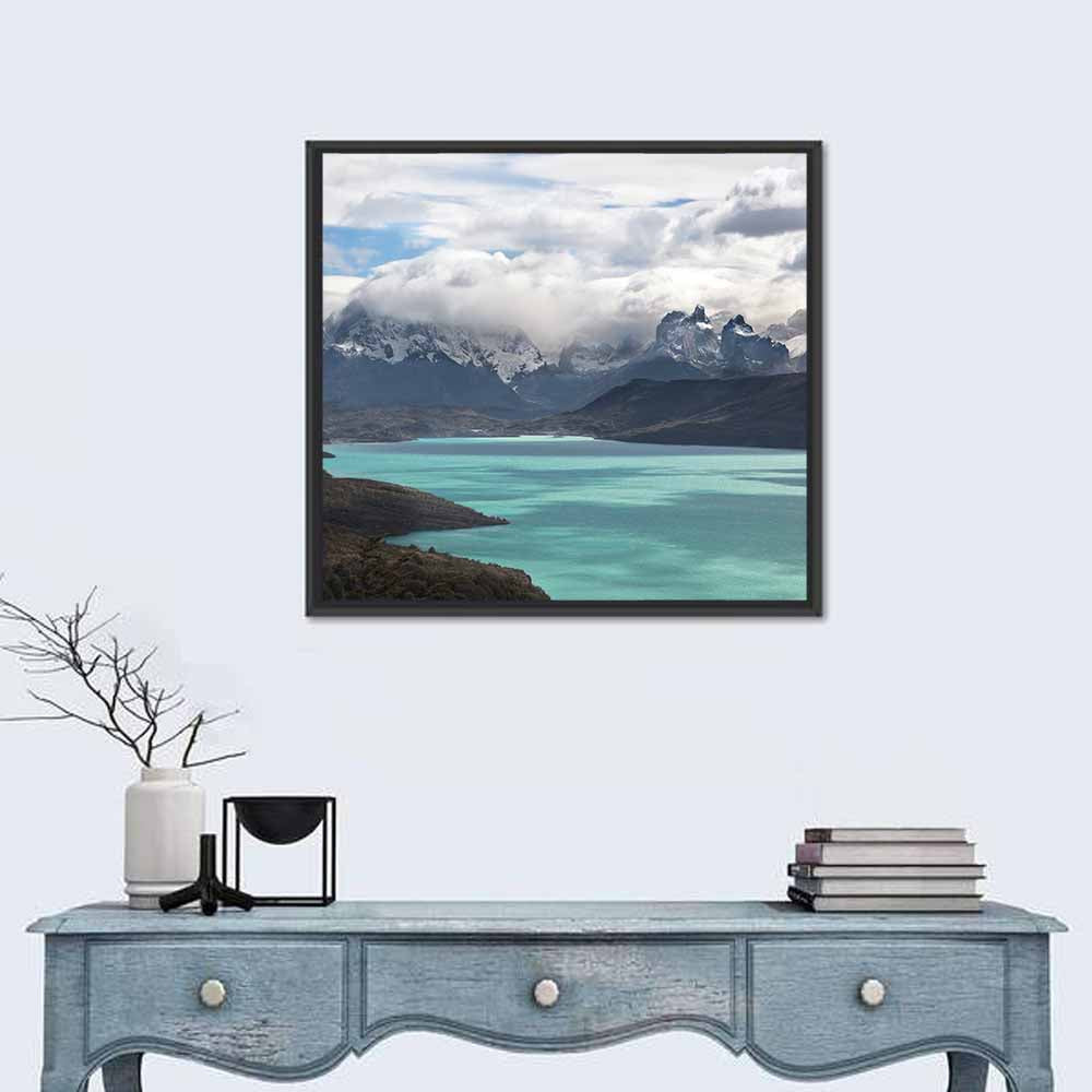Turquoise Lake at Torres Del Paine Wall Art
