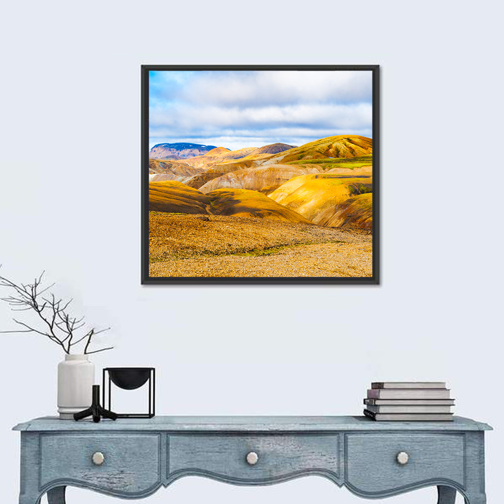 Landmannalaugar Rhyolite Mountains Wall Art