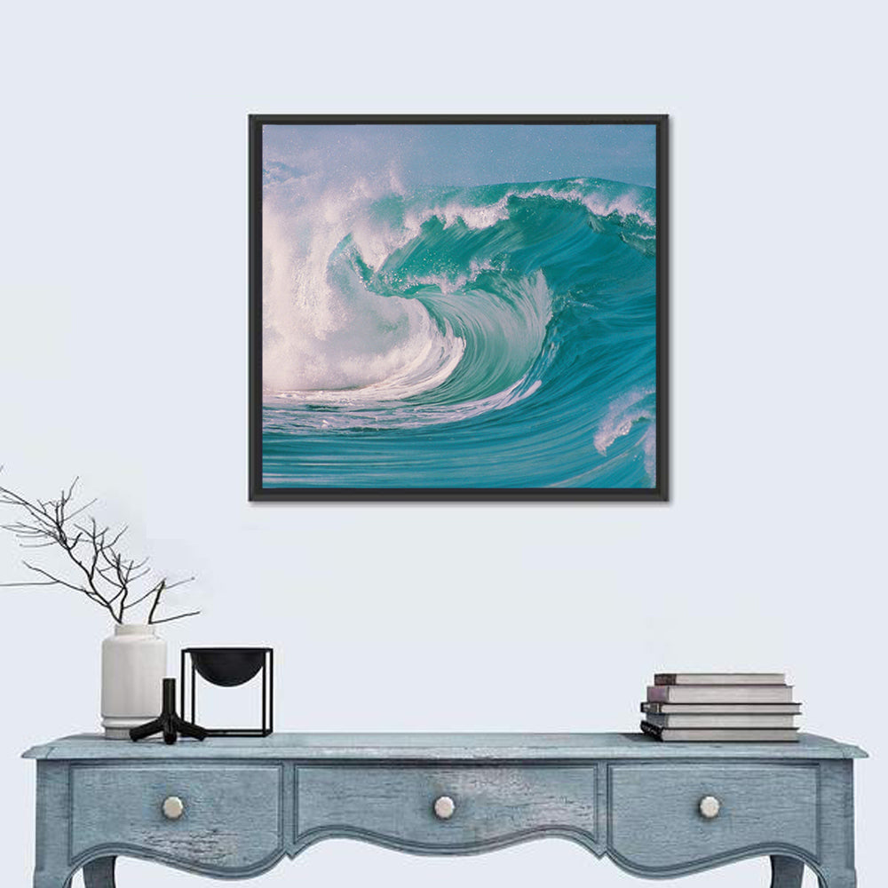 Rolling Sea Waves Wall Art