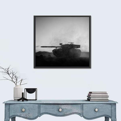 German Tank in War Wall Art