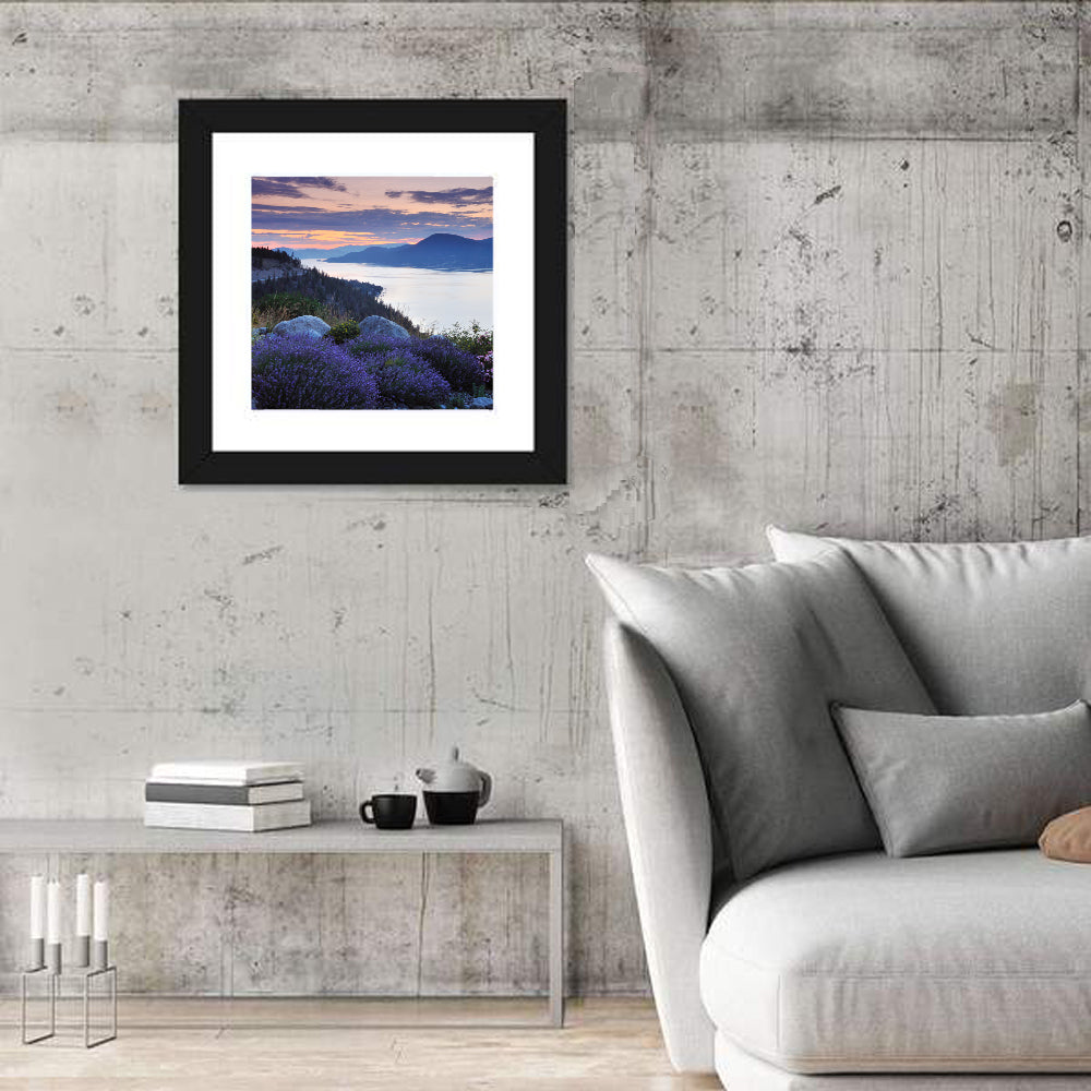 Okanagan Lavender Lake Wall Art