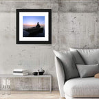 Aircraft Carrier 860 at Dusk Wall Art