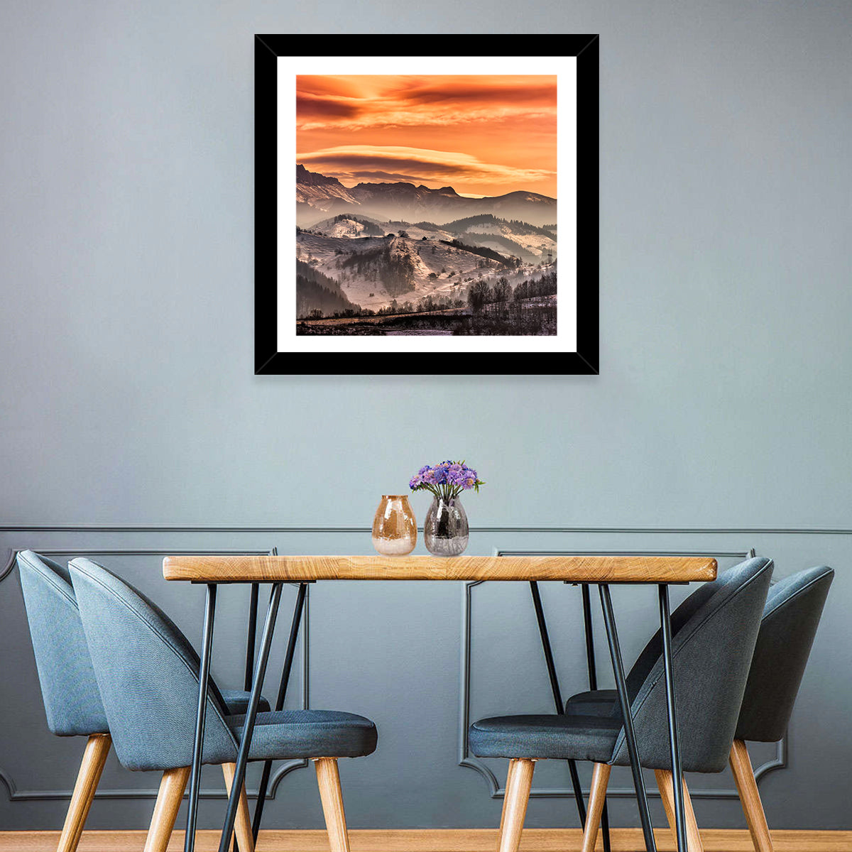 Pestera Mountains Wall Art
