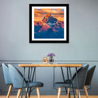 Machhapuchhre Sunrise Over Pokhara Wall Art