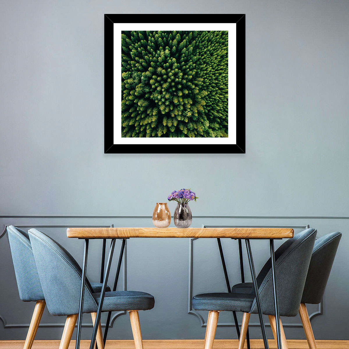 Forest Aerial Pattern Wall Art