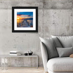 Islamorada Pier at Golden Hour Wall Art