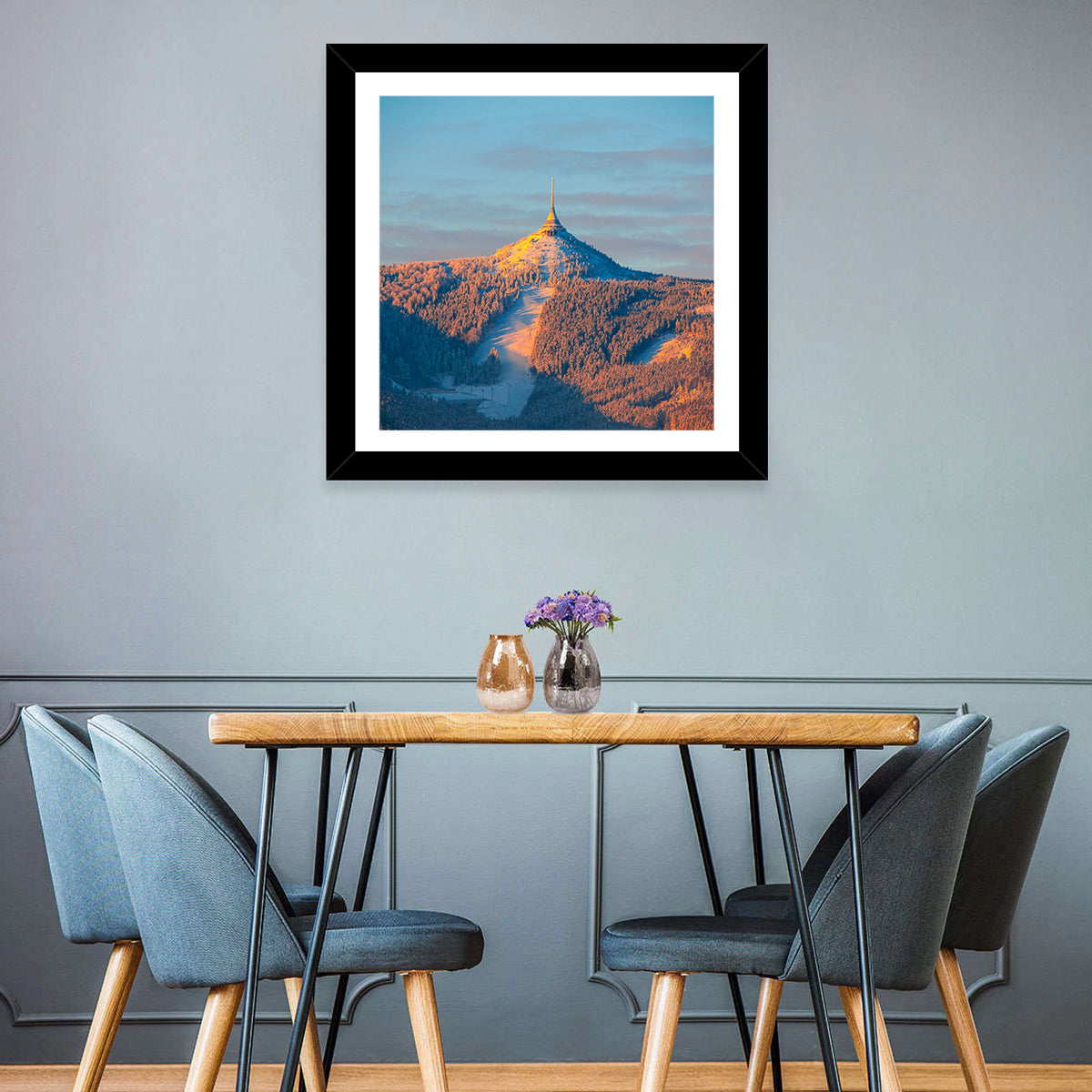 Jested Mountain Wall Art