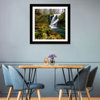 Cheile Nerei Mossy Waterfall Wall Art