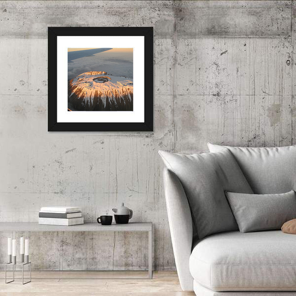 Mount Kilimanjaro Sunset Wall Art