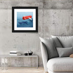 Flying Shipping Container Wall Art