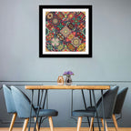 Vintage Mandala Tile Pattern Wall Art