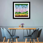 Playful Jungle Path Illustration Wall Art