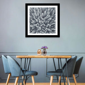 Forest Snowy Trees Wall Art