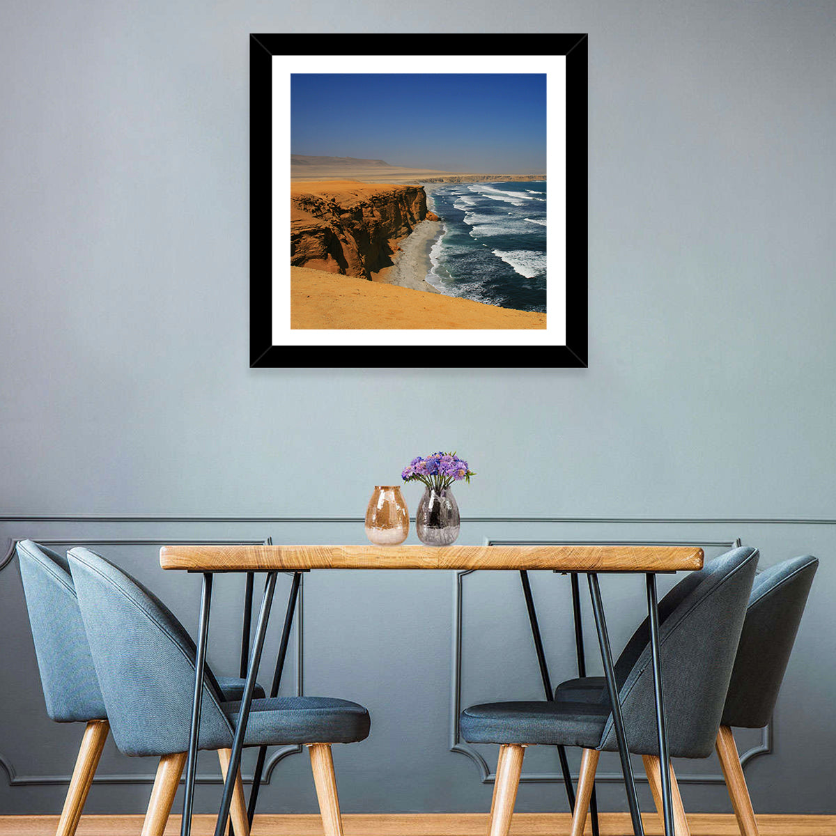 Peru Red Beach Wall Art