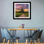 Devils Tower at Sunset Wall Art